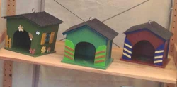 Vogelhaus aus Holz - Unikat Ellen Martin